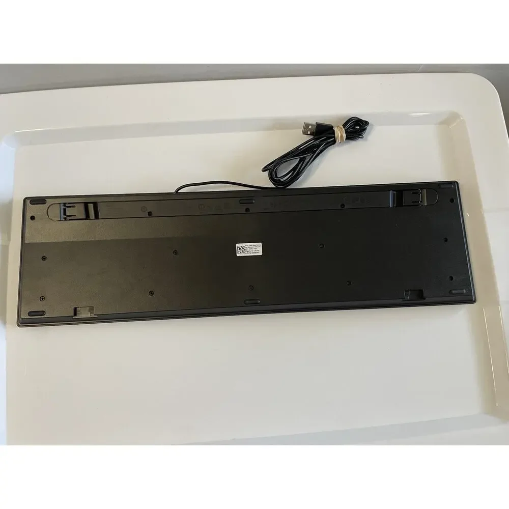 Dell KB216-BK-US Slim Wired USB Keyboard Quiet Keys